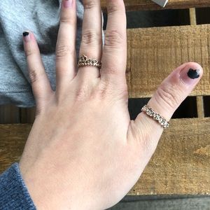 Gold Roses ring
